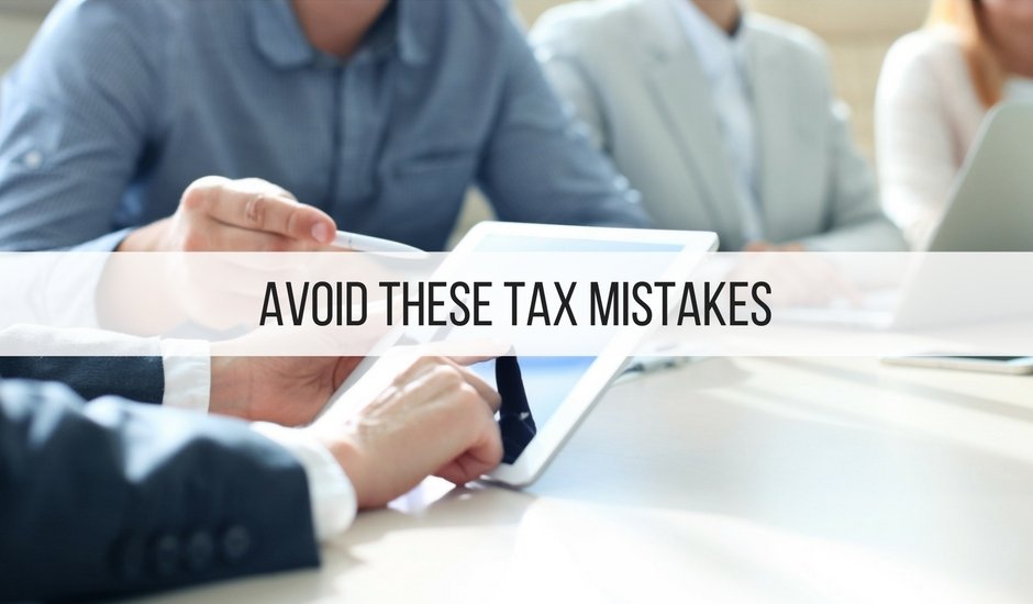 Avoid These Tax Mistakes
